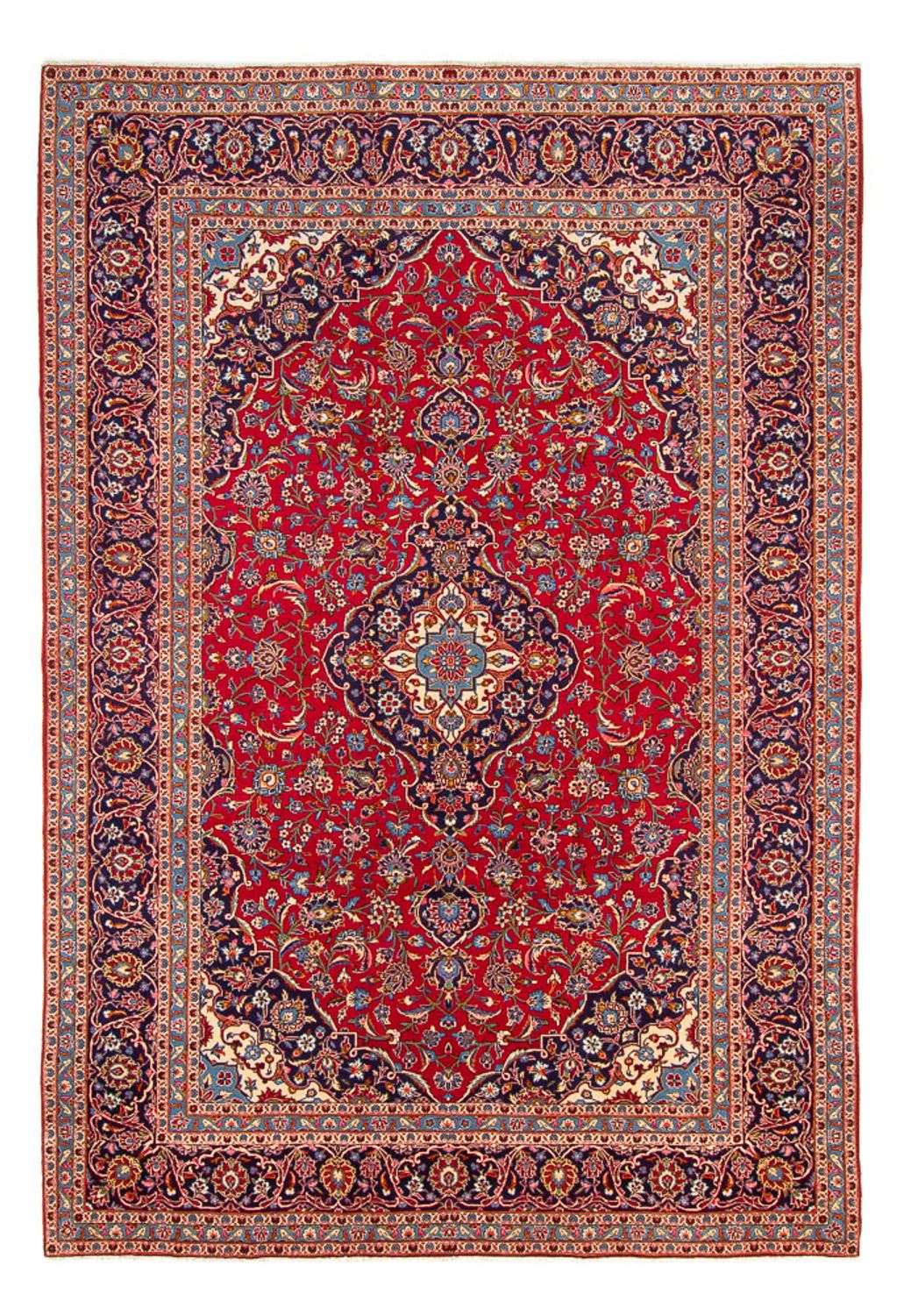 Perzisch tapijt - Keshan - 355 x 252 cm - rood