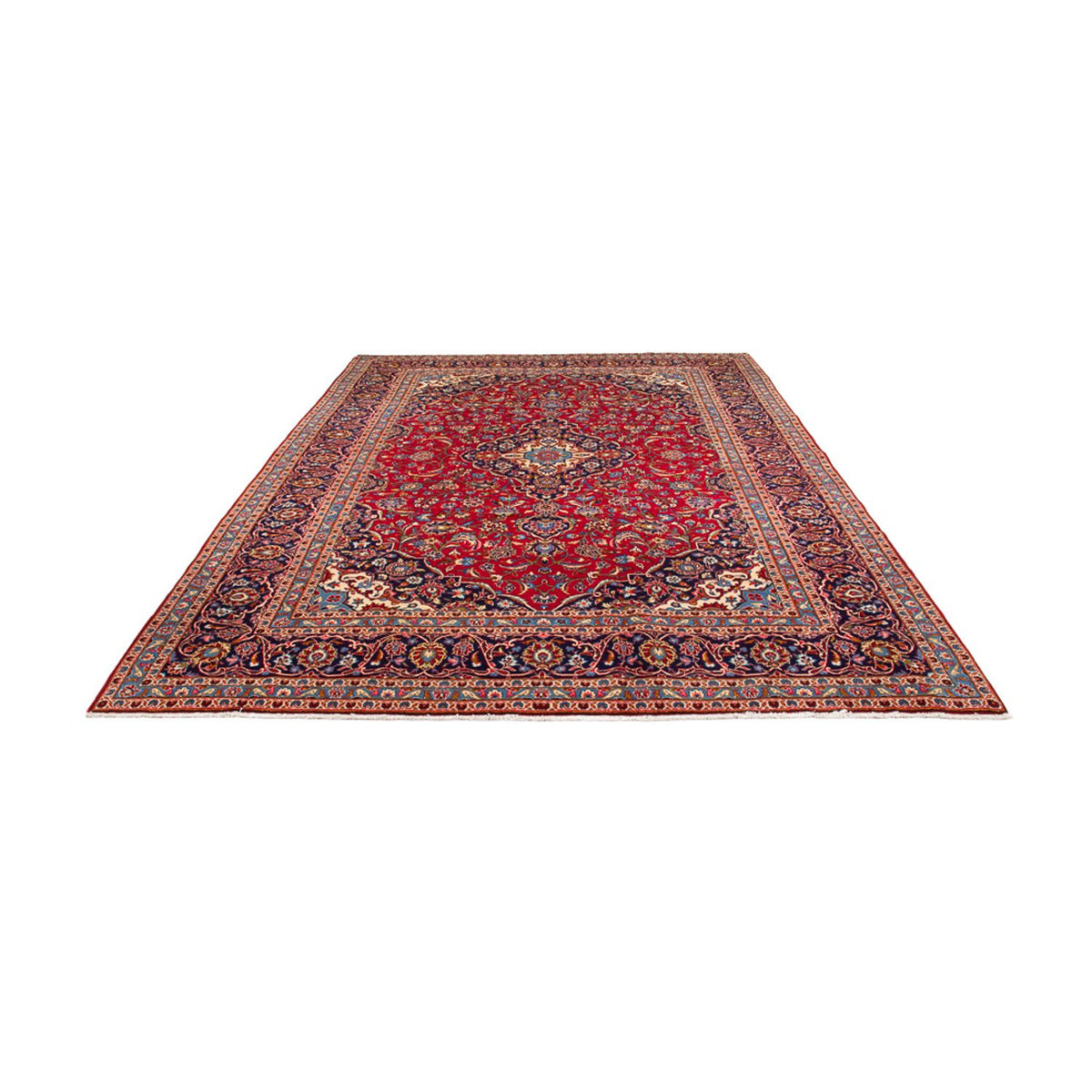 Perzisch tapijt - Keshan - 355 x 252 cm - rood