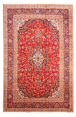 Perzisch tapijt - Keshan - 374 x 240 cm - rood