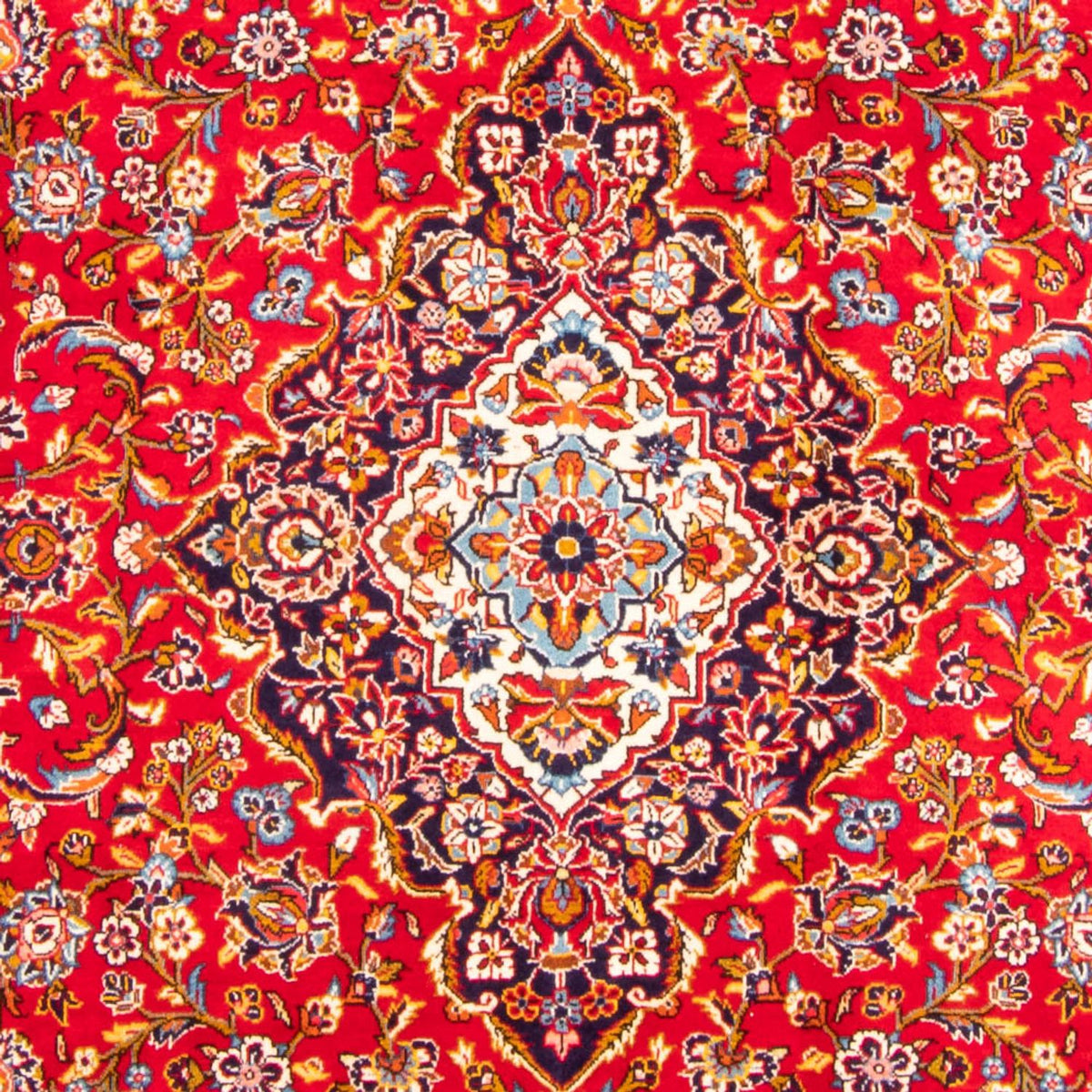 Perzisch tapijt - Keshan - 374 x 240 cm - rood