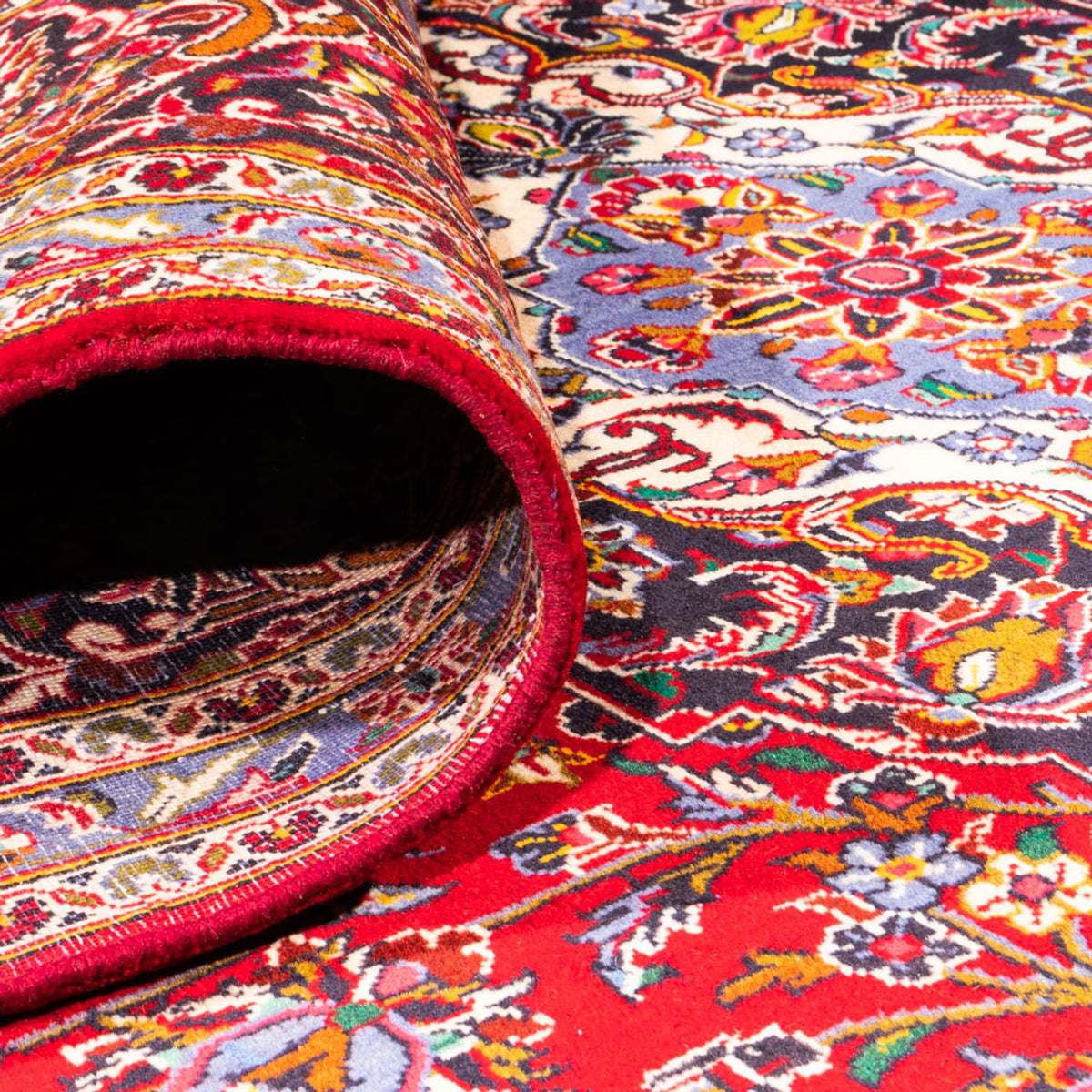 Perzisch tapijt - Keshan - 352 x 256 cm - rood