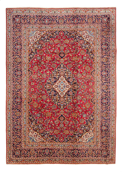 Kashan Tapijt 255x355cm - Perzisch tapijt - roest
