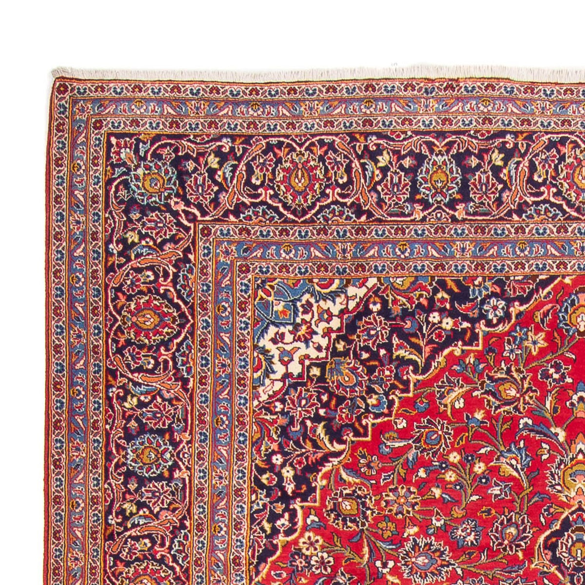 Perzisch tapijt - Keshan - 356 x 256 cm - rood