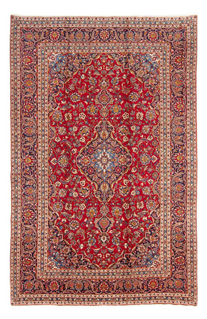 Perzisch tapijt - Keshan - 374 x 244 cm - rood