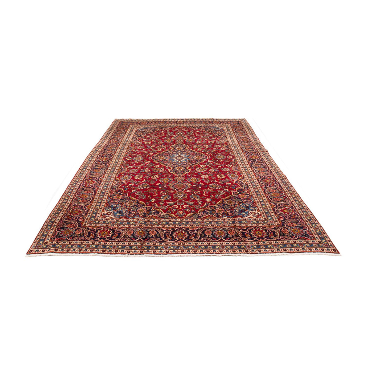 Perzisch tapijt - Keshan - 374 x 244 cm - rood