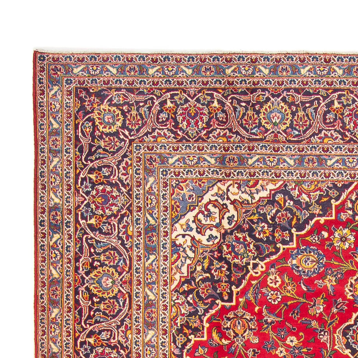 Perzisch tapijt - Keshan - 372 x 248 cm - rood