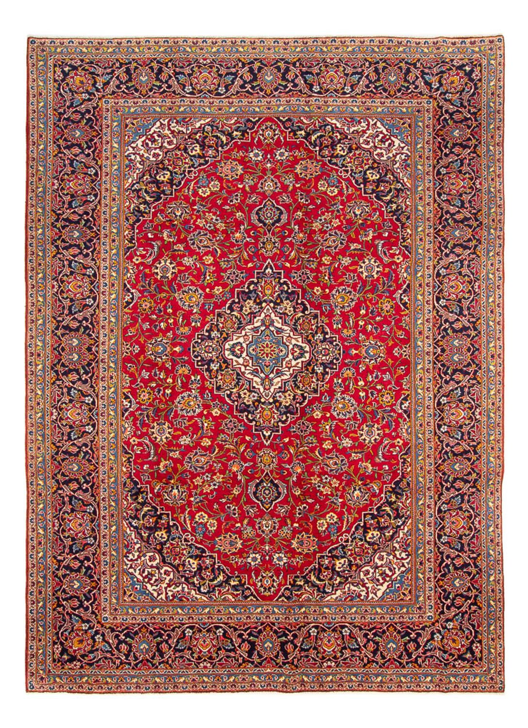 Perzisch tapijt - Keshan - 350 x 264 cm - rood