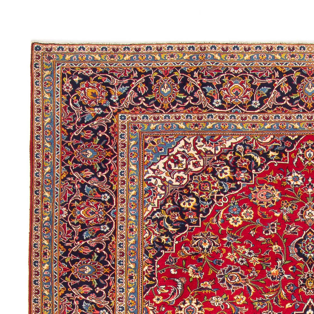 Perzisch tapijt - Keshan - 350 x 264 cm - rood