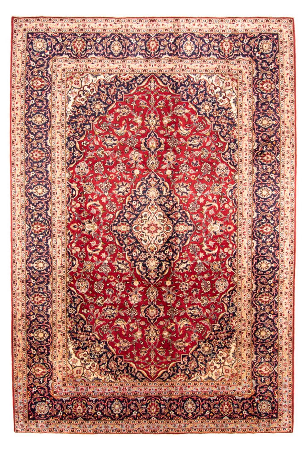 Perzisch tapijt - Keshan - 367 x 252 cm - rood