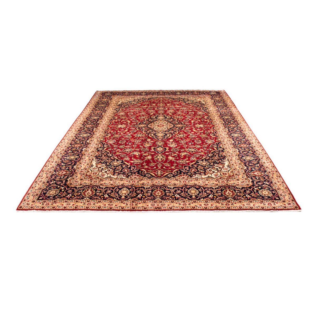 Perzisch tapijt - Keshan - 367 x 252 cm - rood