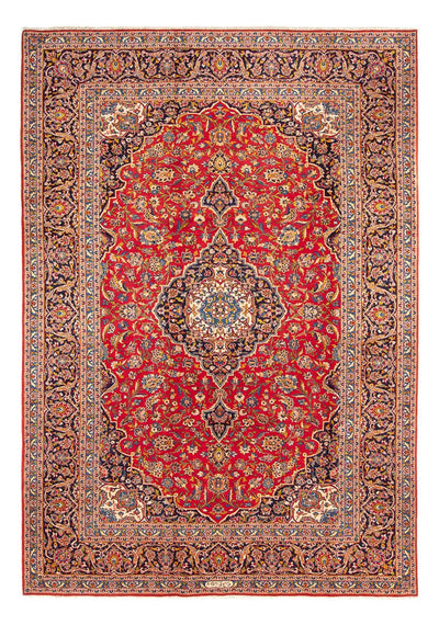 Kashan Tapijt 257x360cm - Perzisch tapijt - roest