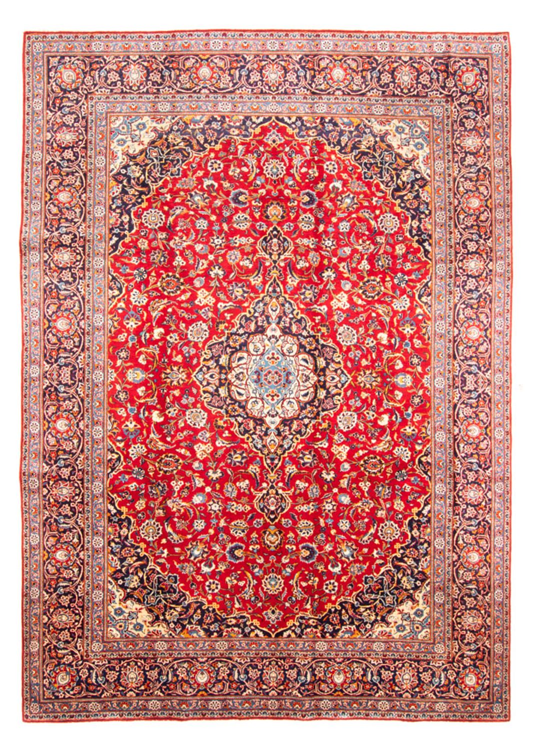 Perzisch tapijt - Keshan - 359 x 260 cm - rood