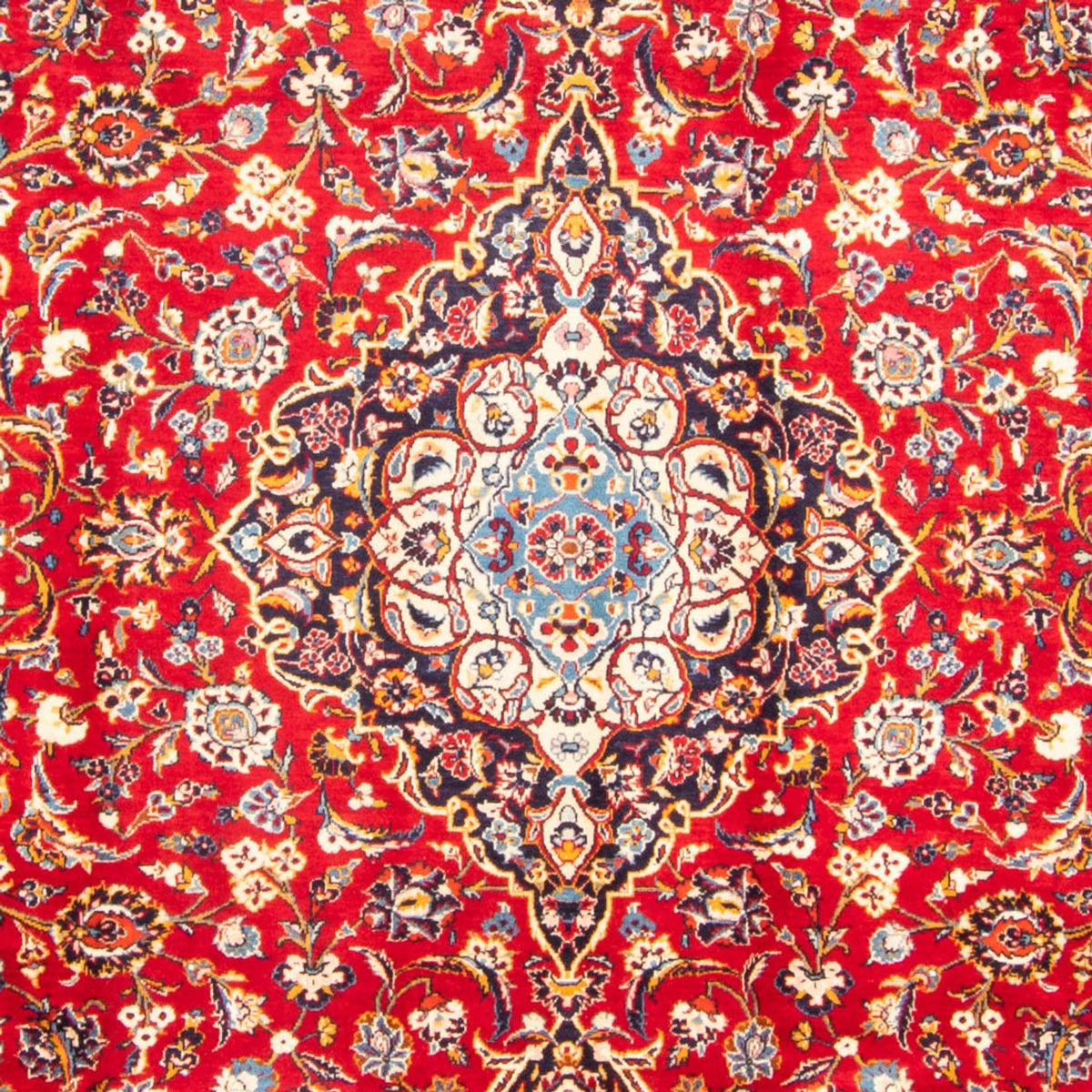Perzisch tapijt - Keshan - 359 x 260 cm - rood