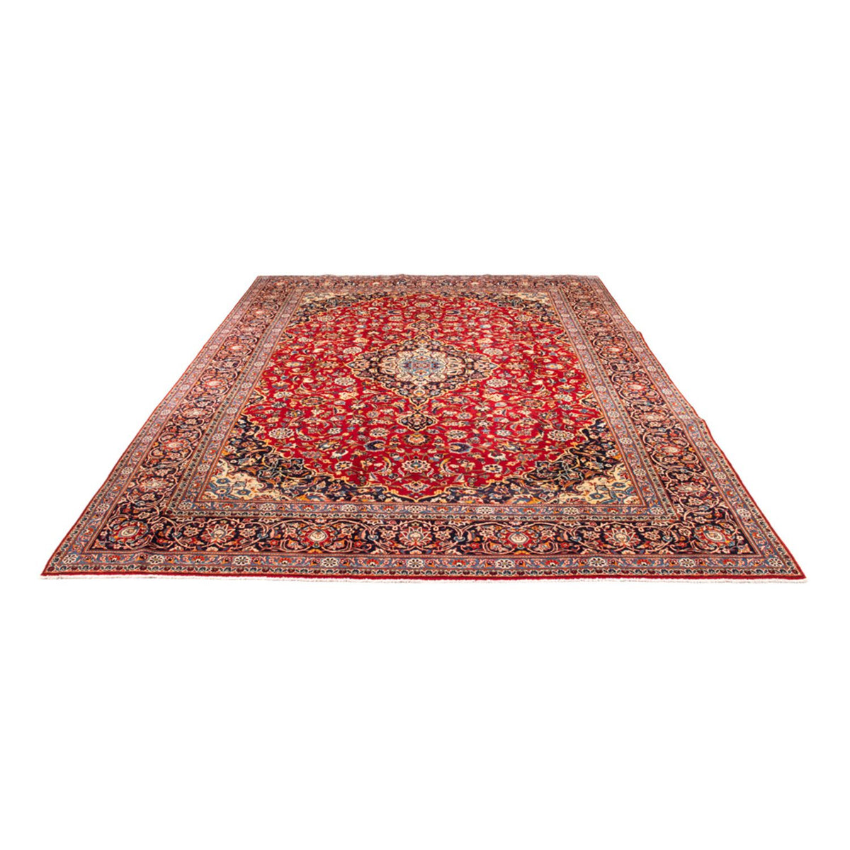 Perzisch tapijt - Keshan - 359 x 260 cm - rood