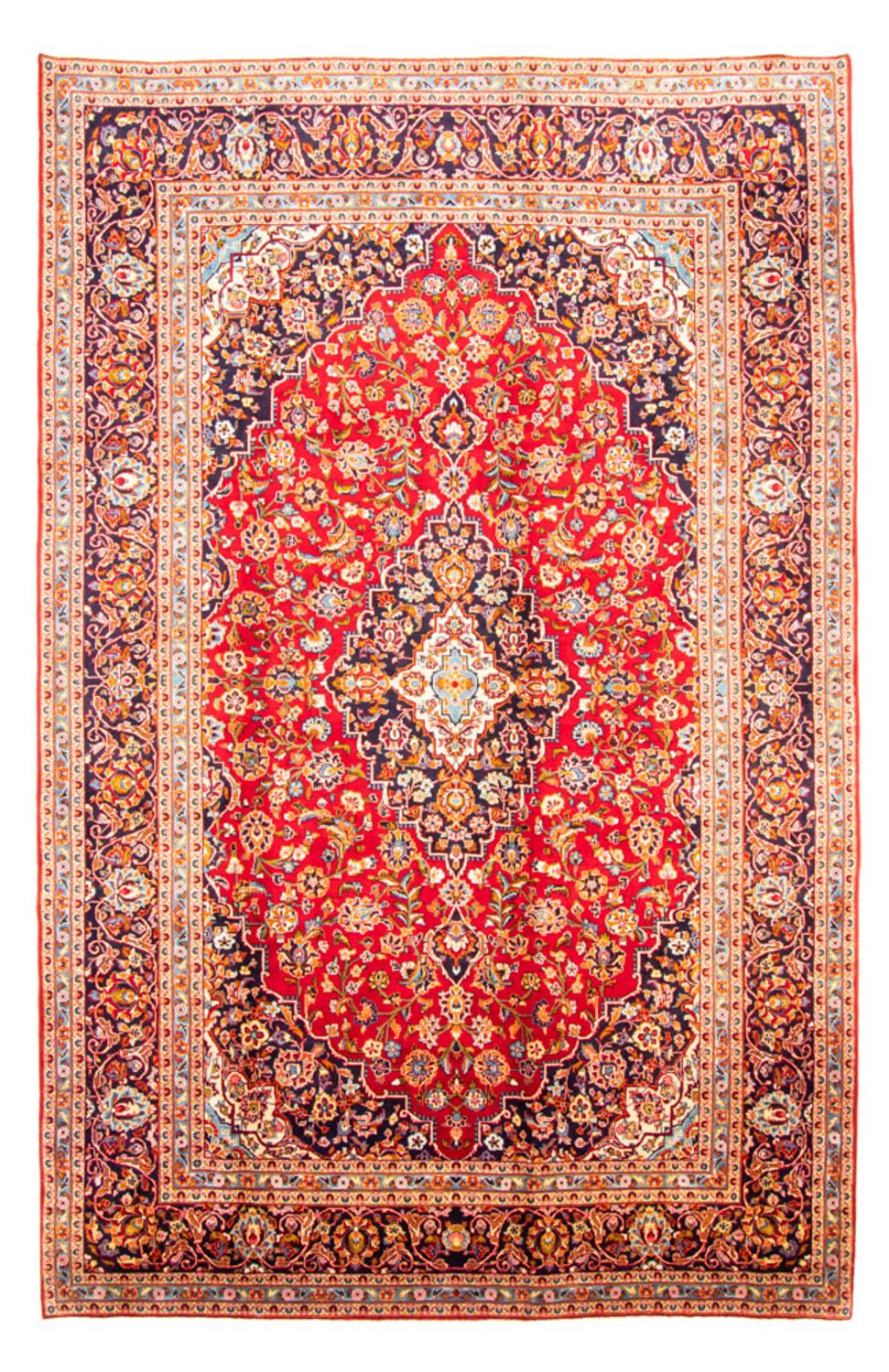 Perzisch tapijt - Keshan - 380 x 248 cm - rood