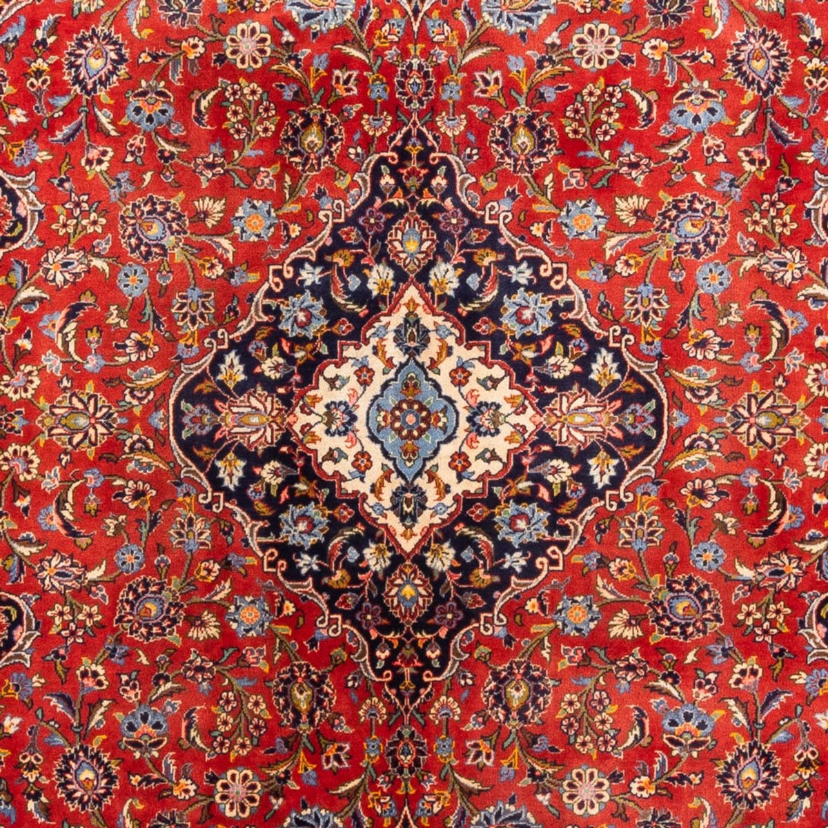 Perzisch tapijt - Keshan - 380 x 248 cm - rood