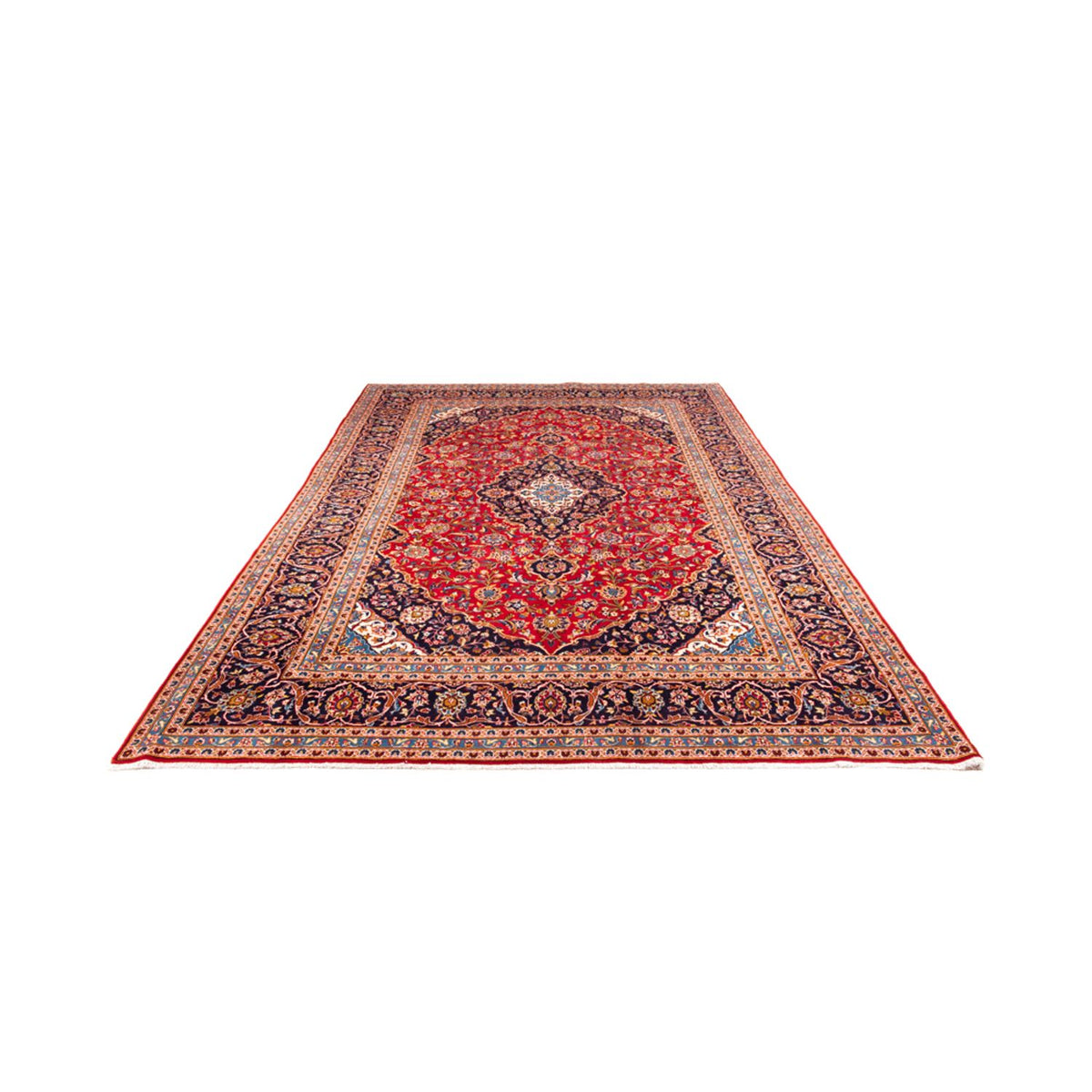 Perzisch tapijt - Keshan - 380 x 248 cm - rood
