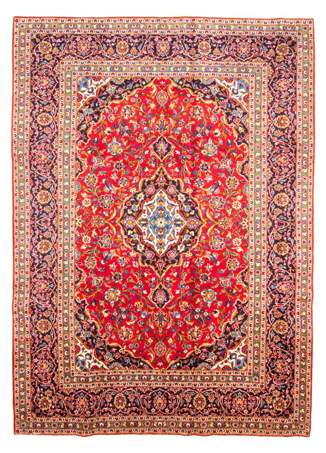Perzisch tapijt - Keshan - 364 x 260 cm - rood