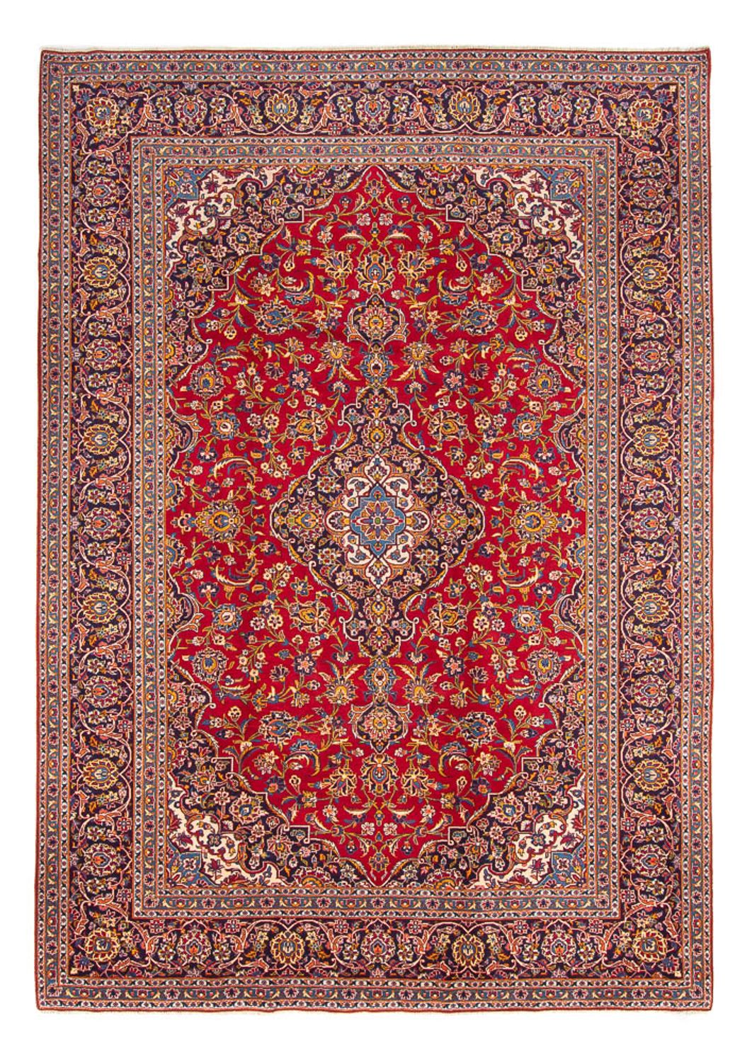 Perzisch tapijt - Keshan - 365 x 260 cm - rood
