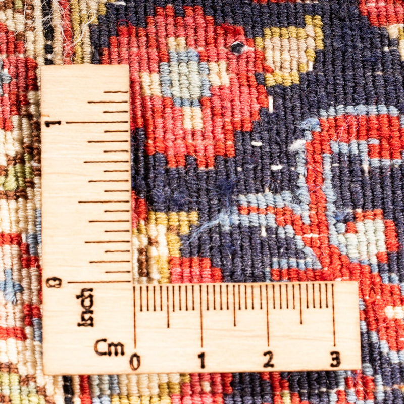 Loper Perzisch tapijt - Ghom - 217 x 63 cm - donkerblauw