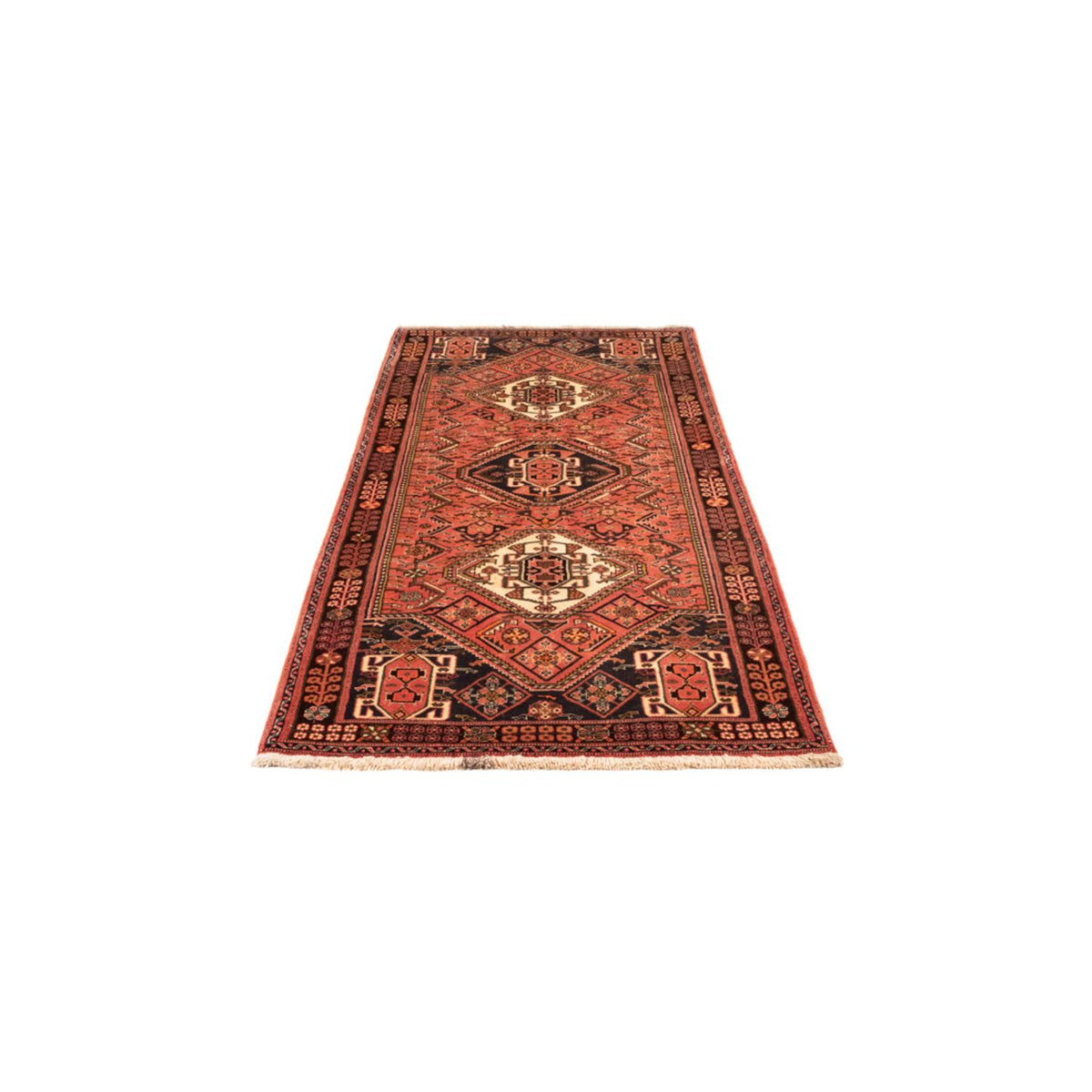 Loper Perzisch Tapijt - Nomadisch - 214 x 86 cm - rood