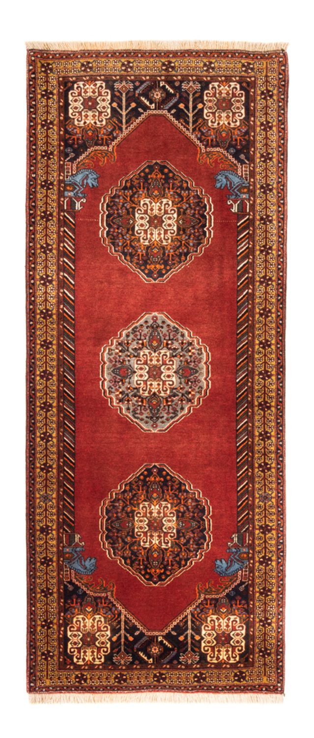 Loper Perzisch Tapijt - Nomadisch - 207 x 84 cm - rood