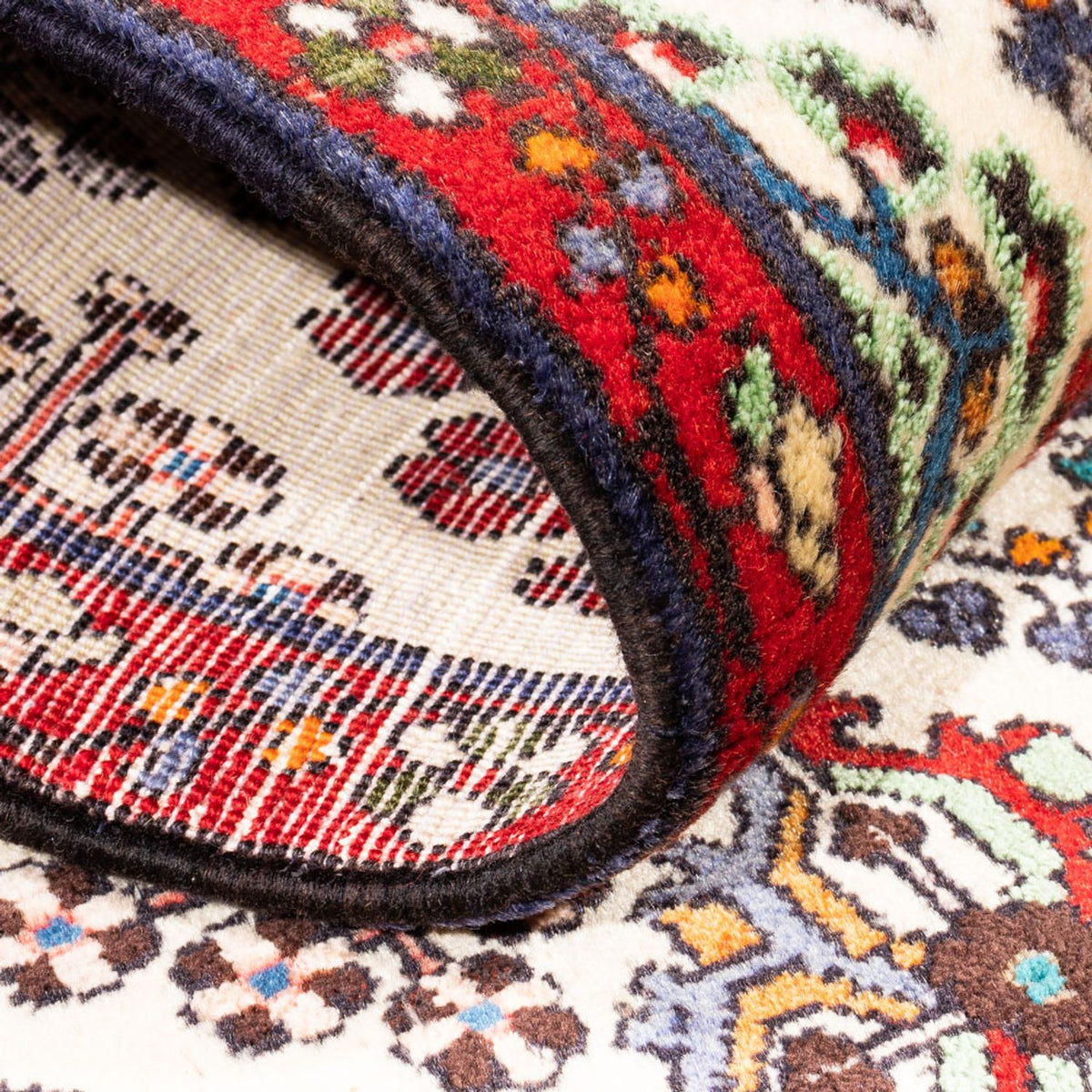 Loper Perzisch Tapijt - Nomadisch - 155 x 68 cm - crème