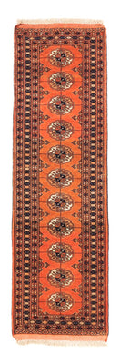 Loper Turkaman tapijt - 193 x 52 cm - oranje