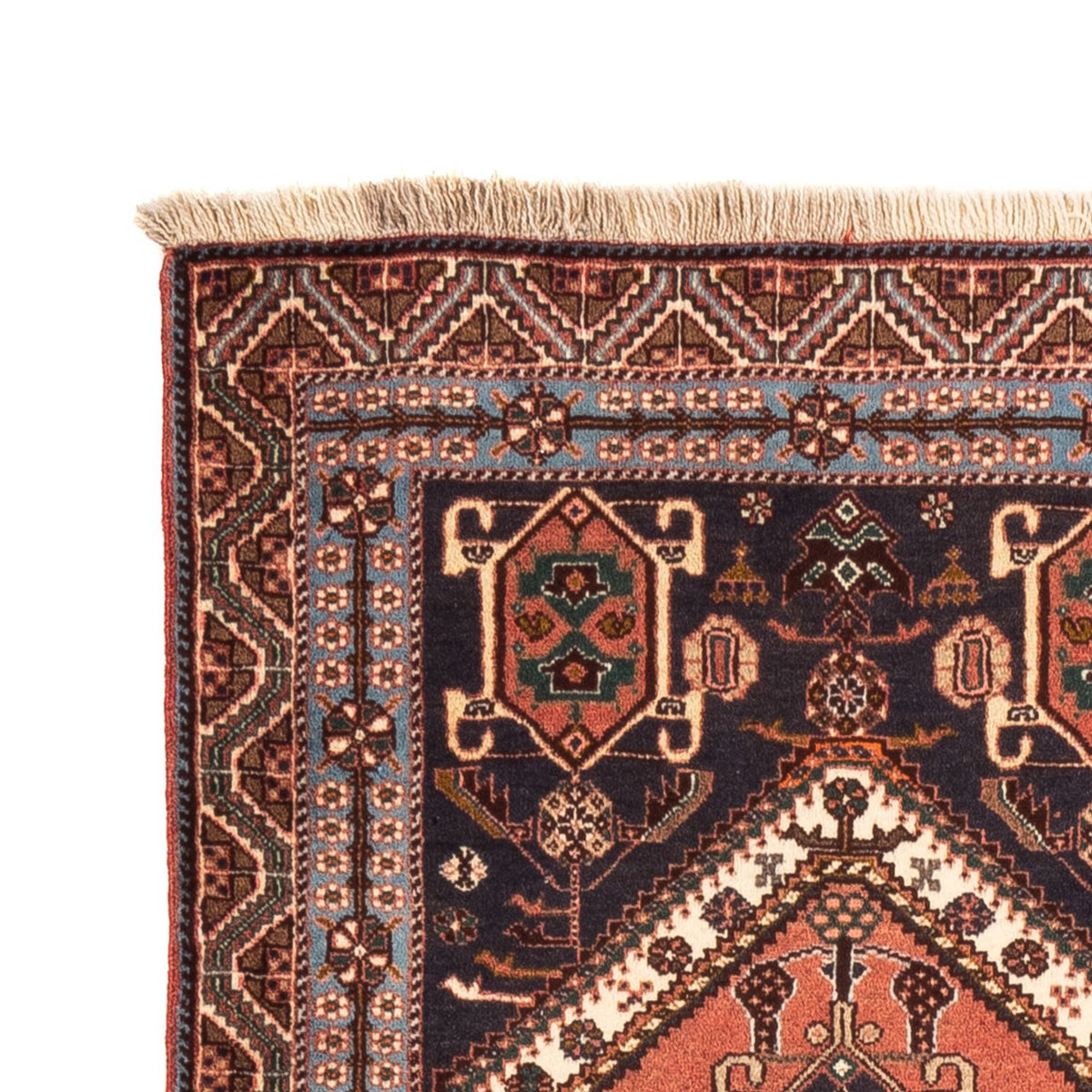 Loper Perzisch Tapijt - Nomadisch - 202 x 80 cm - crème