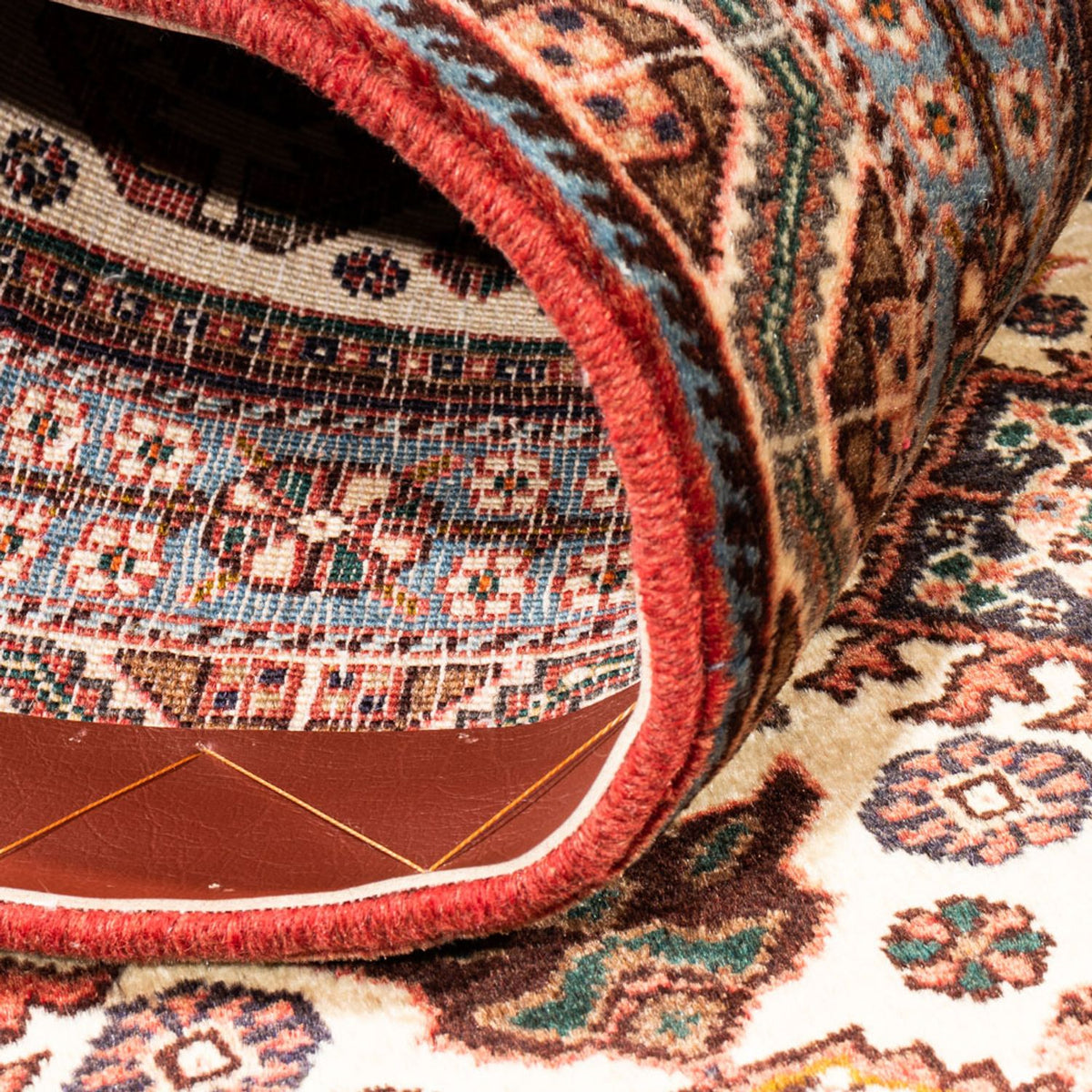 Loper Perzisch Tapijt - Nomadisch - 202 x 80 cm - crème