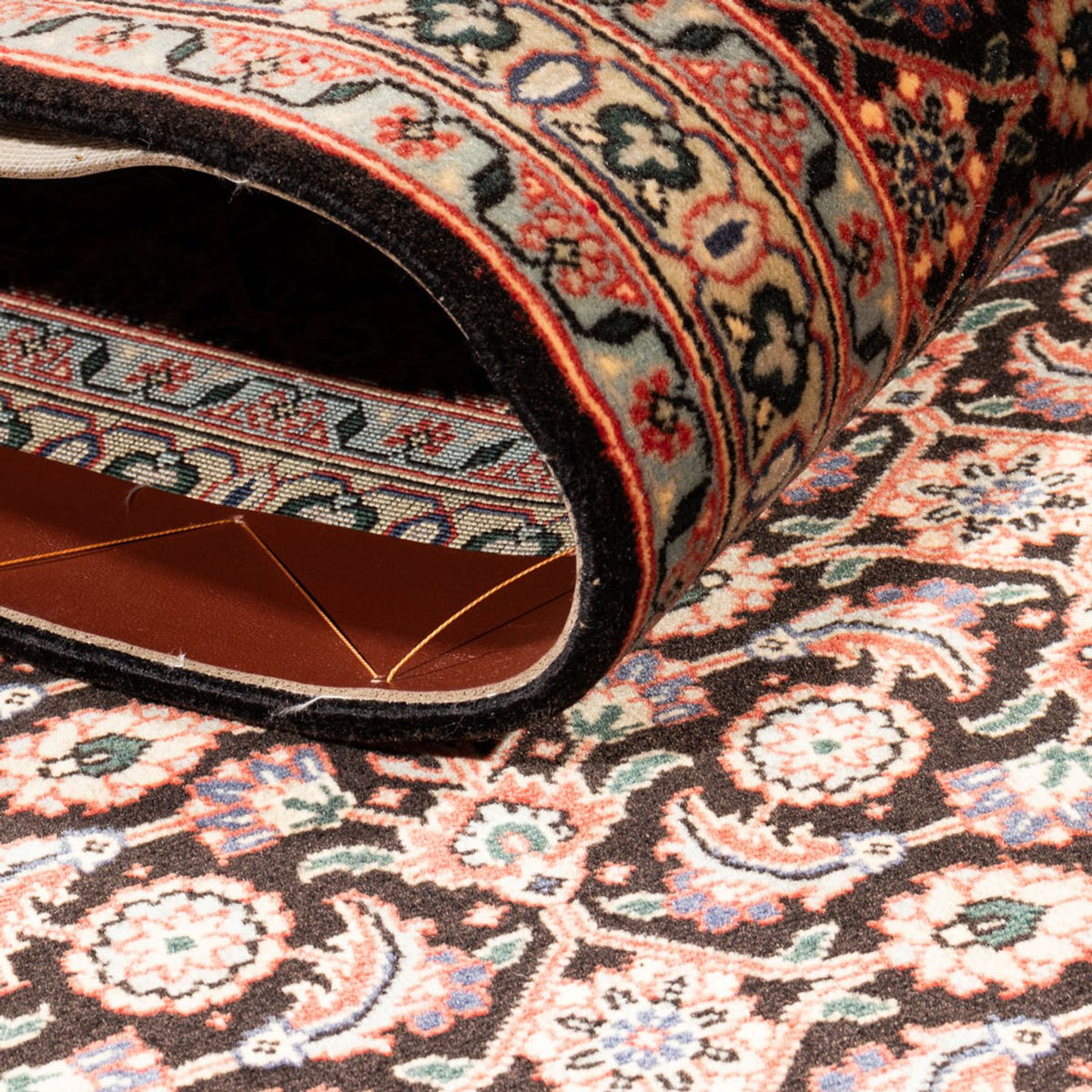 Loper Perzisch tapijt - Tabriz - Royal - 200 x 68 cm - donkerblauw