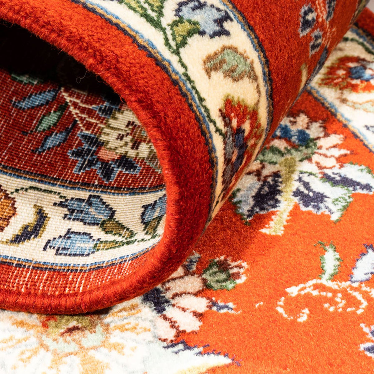 Loper Perzisch tapijt - Klassiek - 188 x 60 cm - oranje