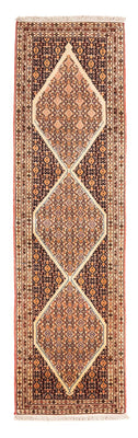 Loper Perzisch tapijt - Klassiek - 213 x 60 cm - donker beige