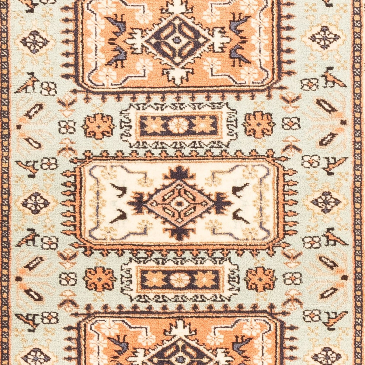 Loper Perzisch Tapijt - Nomadisch - 188 x 66 cm - lichtgroen