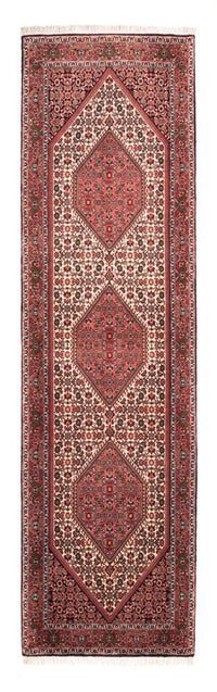Loper Perzisch tapijt - Bijar - Koninklijk - 225 x 80 cm - crème