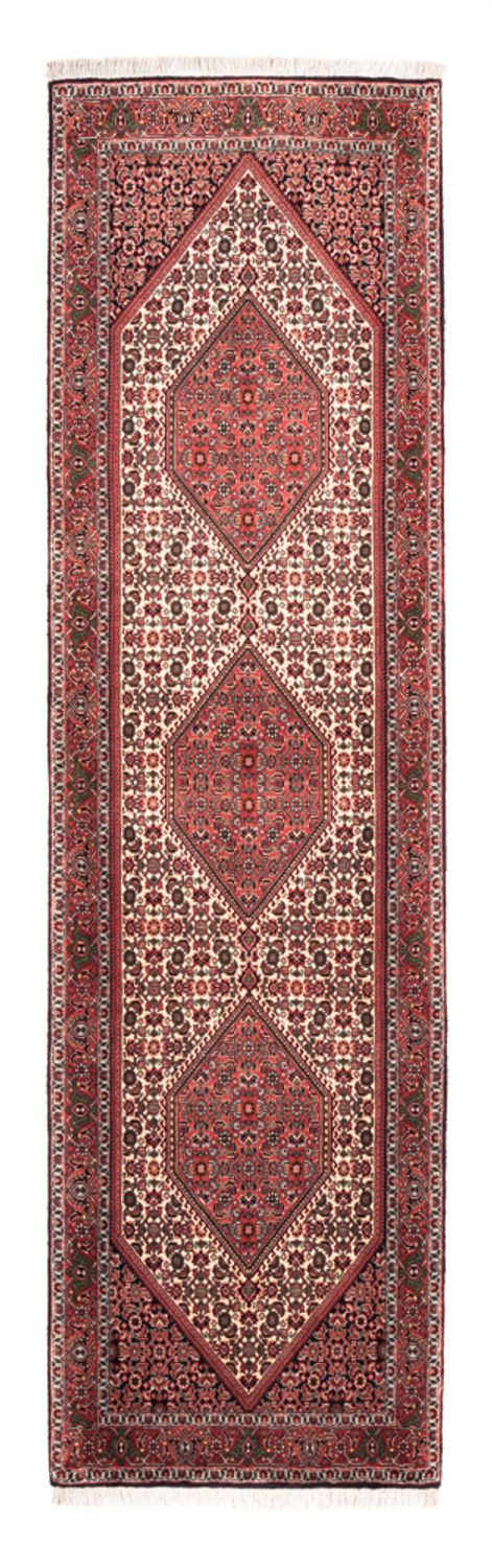 Loper Perzisch tapijt - Bijar - Koninklijk - 225 x 80 cm - crème