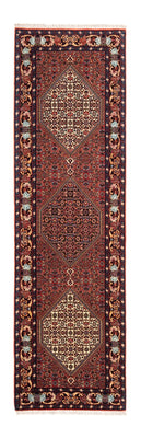 Loper Perzisch tapijt - Bijar - 214 x 62 cm - rood