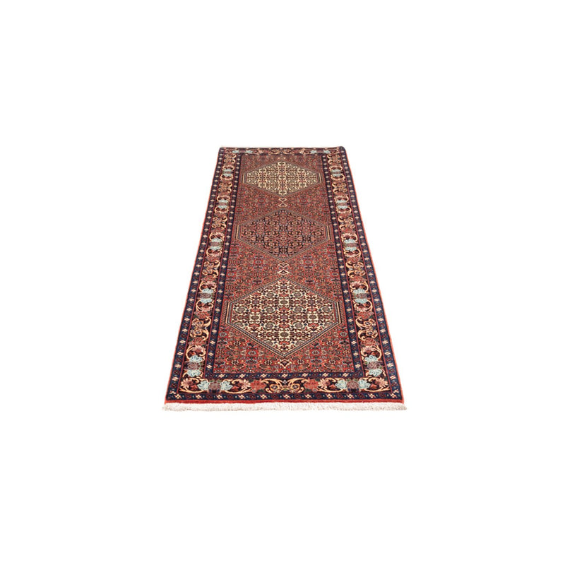 Loper Perzisch tapijt - Bijar - 214 x 62 cm - rood
