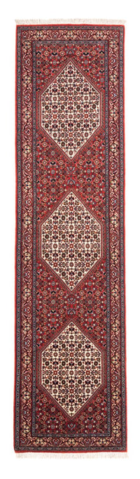 Loper Perzisch tapijt - Bijar - 228 x 61 cm - rood