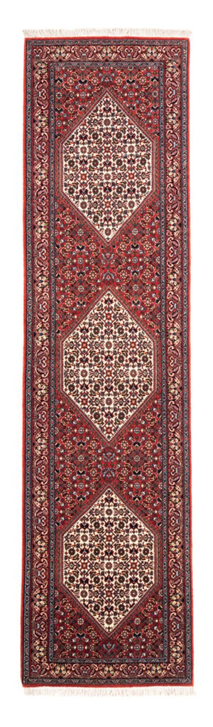 Loper Perzisch tapijt - Bijar - 228 x 61 cm - rood