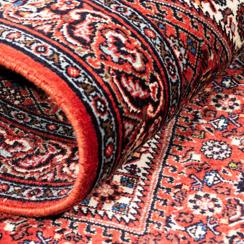 Loper Perzisch tapijt - Bijar - 228 x 61 cm - rood