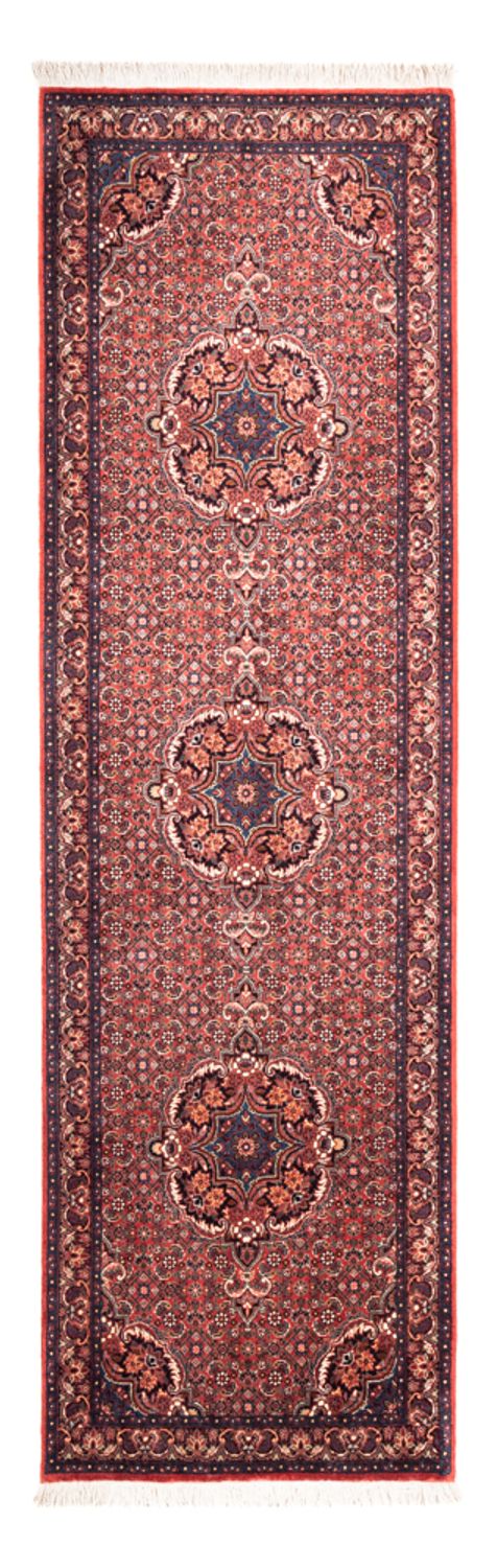 Loper Perzisch tapijt - Bijar - 238 x 73 cm - rood