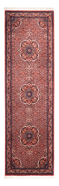 Loper Perzisch tapijt - Bijar - 238 x 73 cm - rood