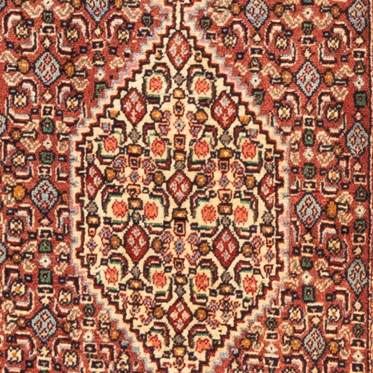 Loper Perzisch tapijt - Klassiek - 252 x 52 cm - rood