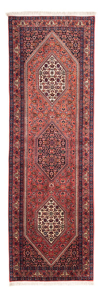 Loper Perzisch tapijt - Bijar - 226 x 77 cm - rood