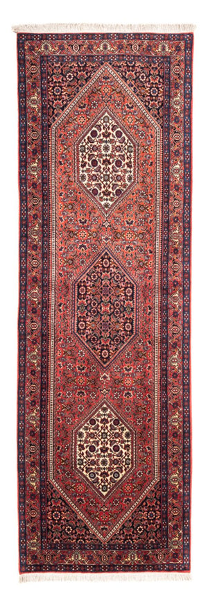 Loper Perzisch tapijt - Bijar - 226 x 77 cm - rood