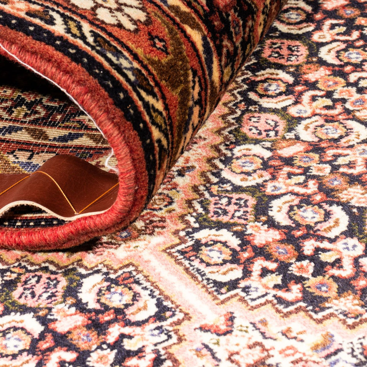 Loper Perzisch tapijt - Klassiek - 227 x 70 cm - donker beige