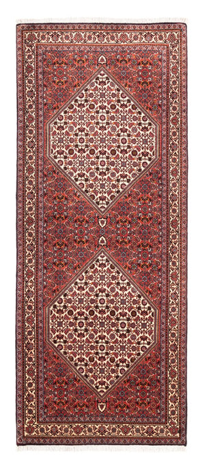 Loper Perzisch tapijt - Bijar - 205 x 81 cm - rood
