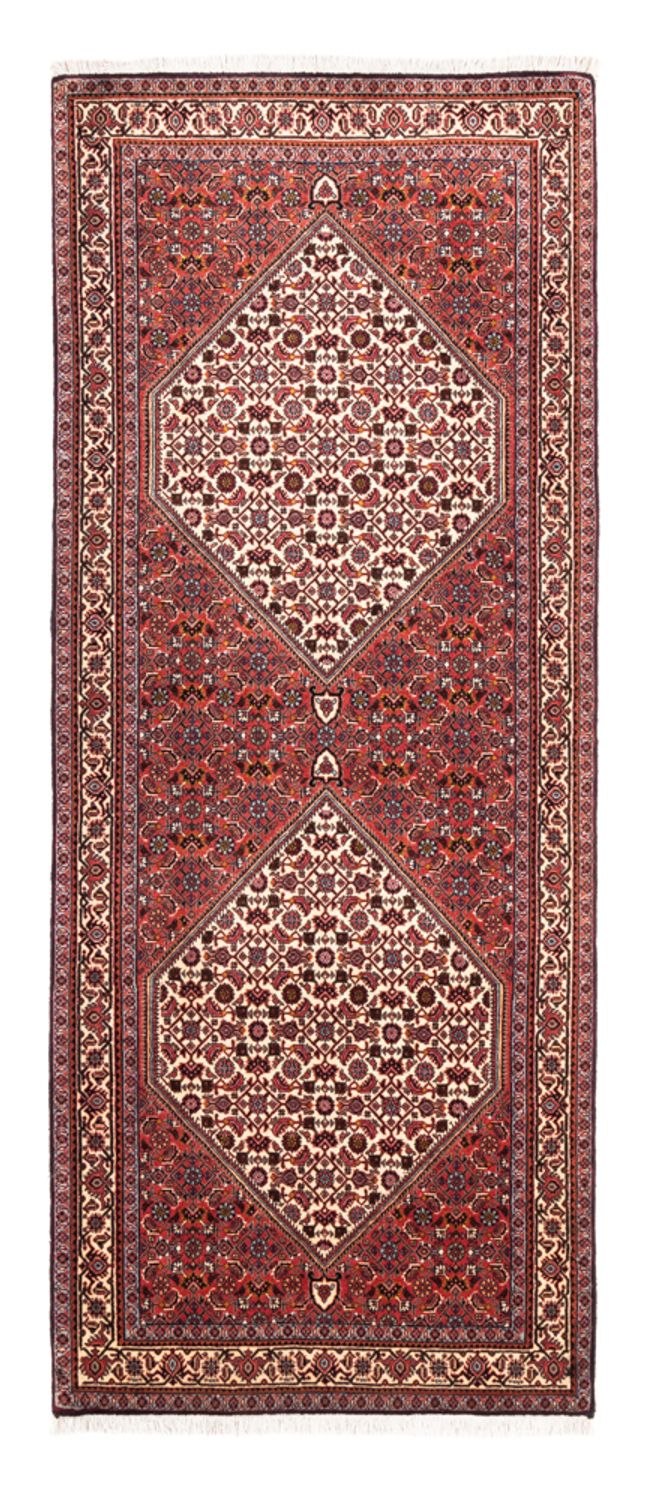 Loper Perzisch tapijt - Bijar - 205 x 81 cm - rood