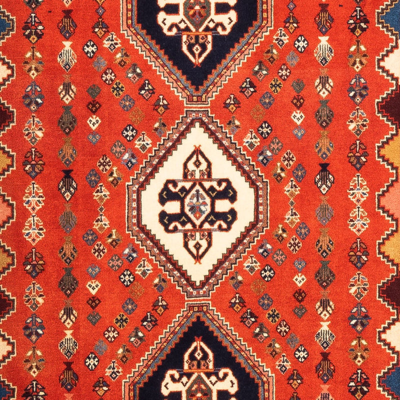 Loper Gabbeh Tapijt - Kashkuli Perzisch - 200 x 85 cm - rood